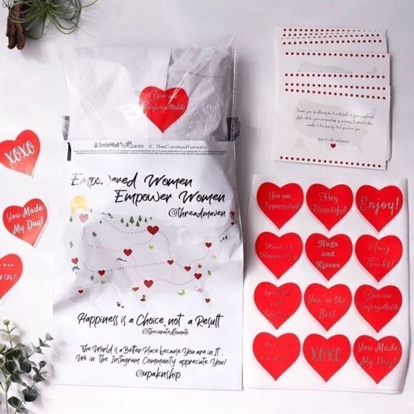 72 P	C BUNDLE MAILERS COMPLETE W CARDS / STICKER NWT THANK YOU SHIPPING BUSINESS - Picture 2 of 11